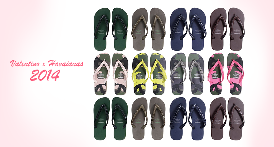 Havaianas de luxe x Valentino