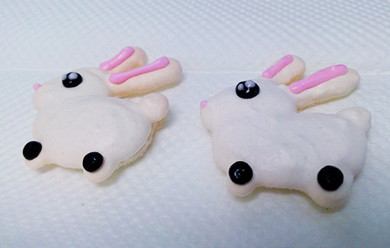 中秋手作兔仔macaron