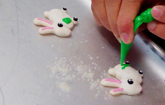 中秋手作兔仔macaron