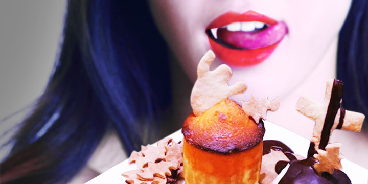 Halloween甜品　搞鬼食南瓜