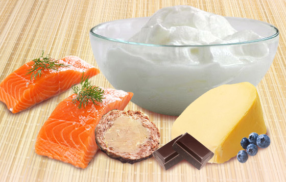 有抗衰老效果的6種食物。