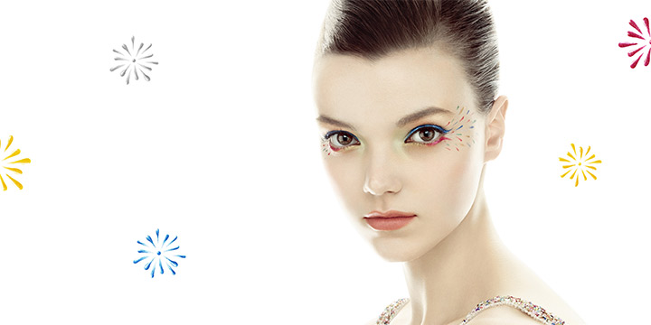 shu uemura  煙火閃爍
