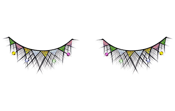 metallic bouquet false eyelash $215 metallic bouquet false eyelash $215