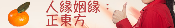 流年一白桃花星飛臨正東方．一白星亦稱為貪狼星，在九宮飛星中被視為人緣及桃花星。若想催旺人緣，不妨於你座位的正東方放置一個粉紅水晶擺設，或是擺放水種植物亦有幫助。但此位置亦為原局之是非位，若你希望減少是非，則可於正東方放置一些橙紅色的擺設，例如紅色地毯，紫色掛畫或者紅色電腦也可以。