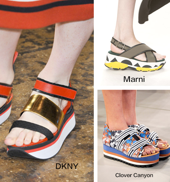 不只sneaker款，連涼鞋也sporty，若怕運動鞋會「焗臭腳」，選配運動風的涼鞋款著實不錯:)