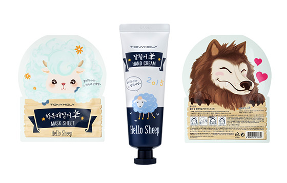 TONYMOLY HELLO SHEEP $70/set TONYMOLY HELLO SHEEP $70/set