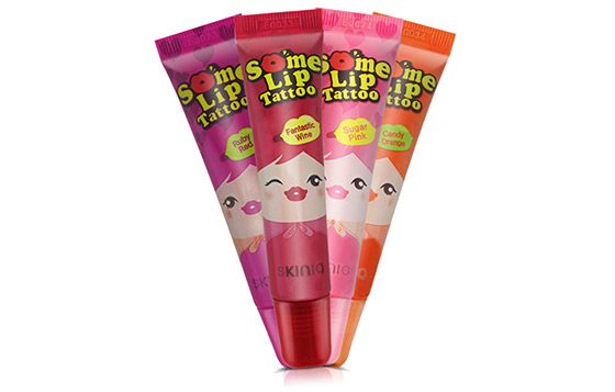 Skinia Some Lip Tattoo ,有Wine、Ruby Red、Suger Pink、Orange四色 ,各$55.5(759 kawaii)。 Skinia Some Lip Tattoo ,有Wine、Ruby Red、Suger Pink、Orange四色 ,各$55.5(759 kawaii)。