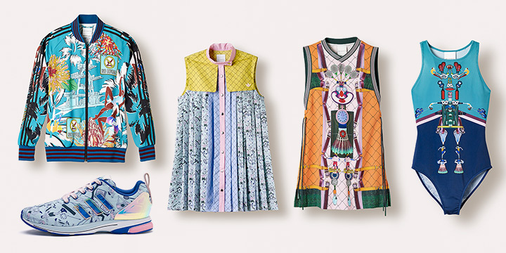 吸睛！Mary Katrantzou二度撞adidas Originals