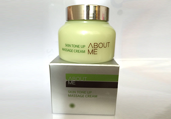 檸檬排毒明亮按摩乳霜（Skin Tone up Massage Cream）23,000韓元/150ml（你也可去本地韓國妝品店找找）