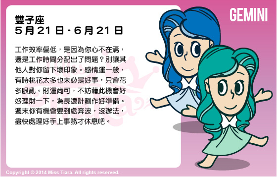 每週星座 4/5/2015 – 10/5/2015