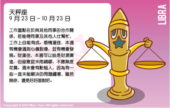 每週星座 18/5/2015 – 24/5/2015