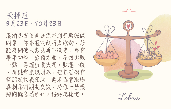 每週星座 15/6/2015 – 21/6/2015