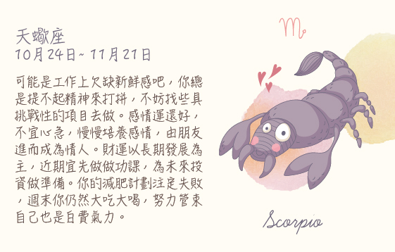 每週星座 15/6/2015 – 21/6/2015