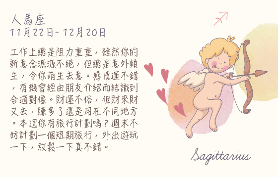 每週星座 15/6/2015 – 21/6/2015