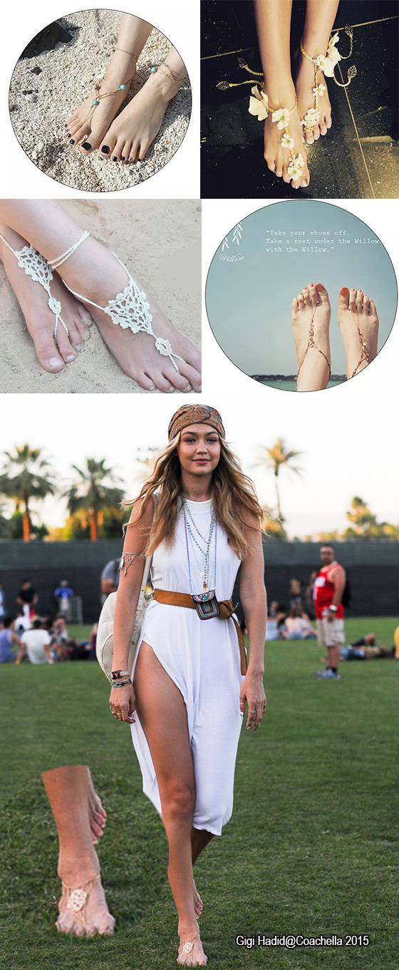 Barefoot sandals不赤腳也很美