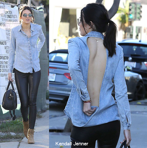 名模Kendall Jenner示範