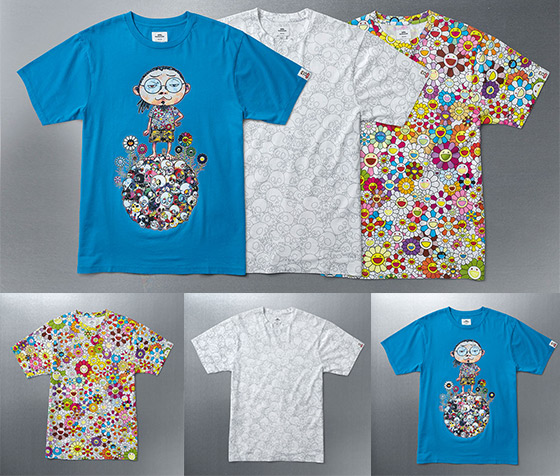 T-shirt的款式就較中性，「Q版村上隆」是我心水。