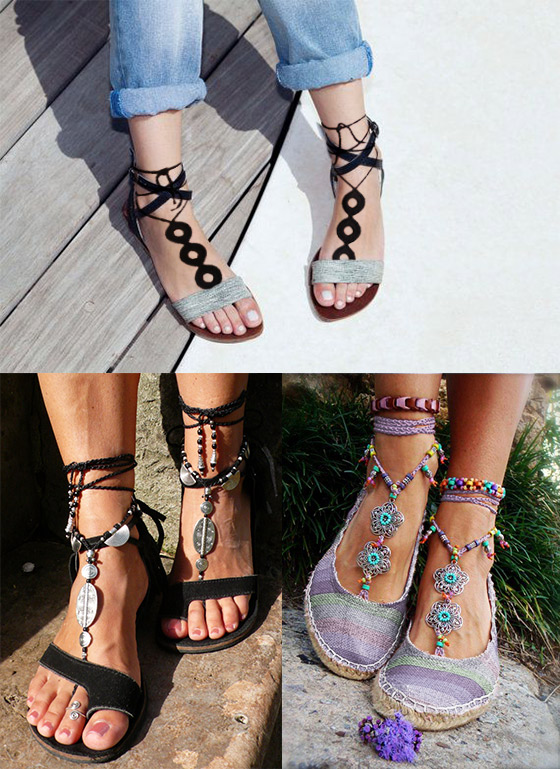 Barefoot sandals不赤腳也很美