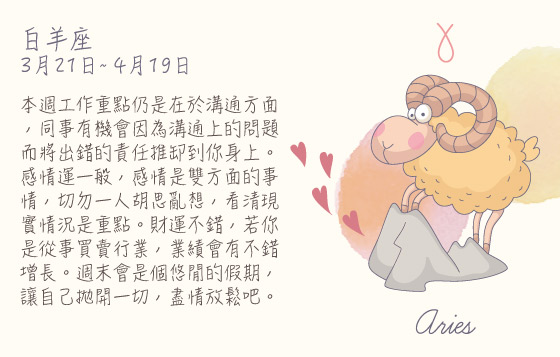 每週星座20/7/2015－26/7/2015