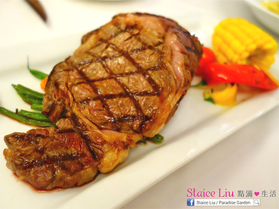 US Black Angus (Prime) Ribeye Steak 10oz with Sweet Corn & Vegetables 美國安格斯肉眼扒配粟米及時蔬 $268 US Black Angus (Prime) Ribeye Steak 10oz with Sweet Corn & Vegetables 美國安格斯肉眼扒配粟米及時蔬 $268