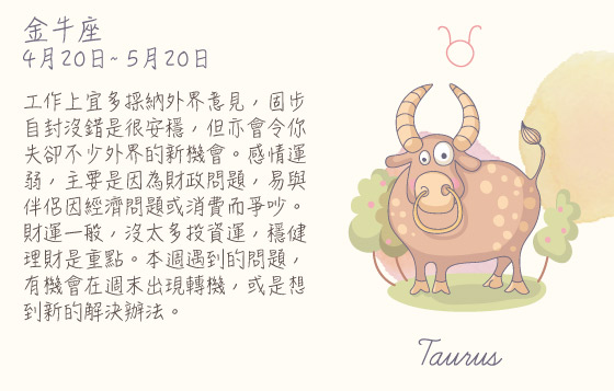 每週星座27/7/2015－2/8/2015