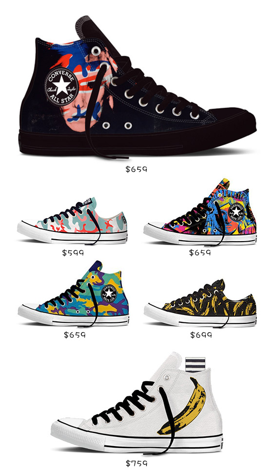 8月熱搶！藝術風Sneakers