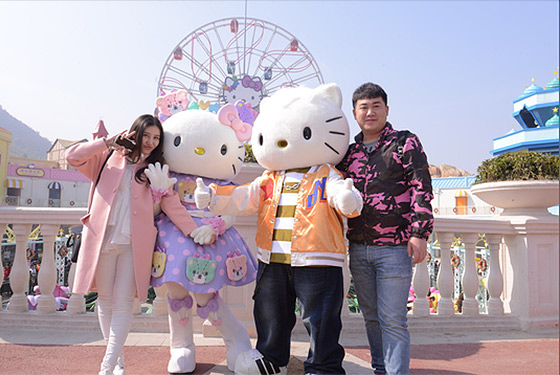 Hello Kitty很可愛呀！