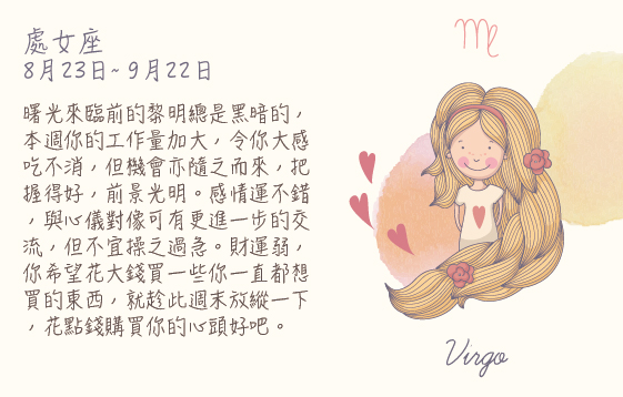 每週星座06/7/2015－12/7/2015