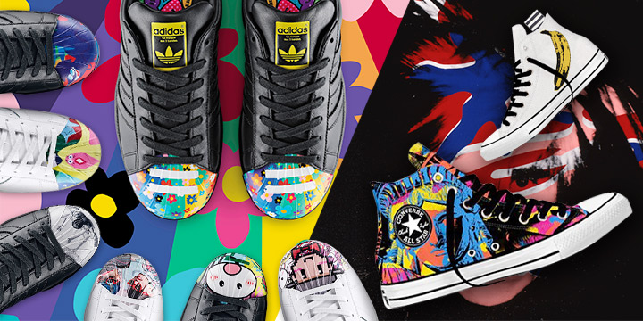 8月熱搶！藝術風Sneakers
