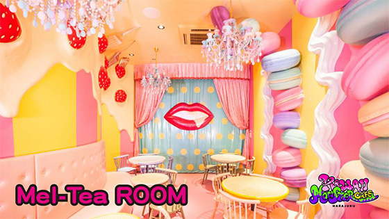 佈滿甜品和Macaron的「Mel-Tea ROOM」 佈滿甜品和Macaron的「Mel-Tea ROOM」