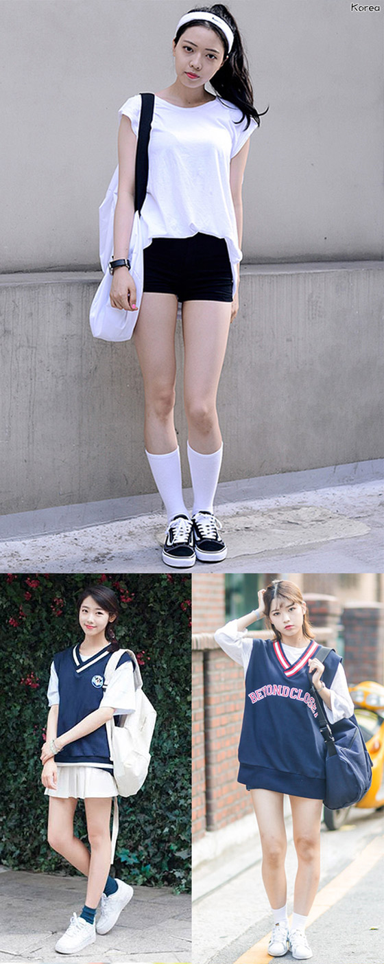 返學look　向日韓女大生取經