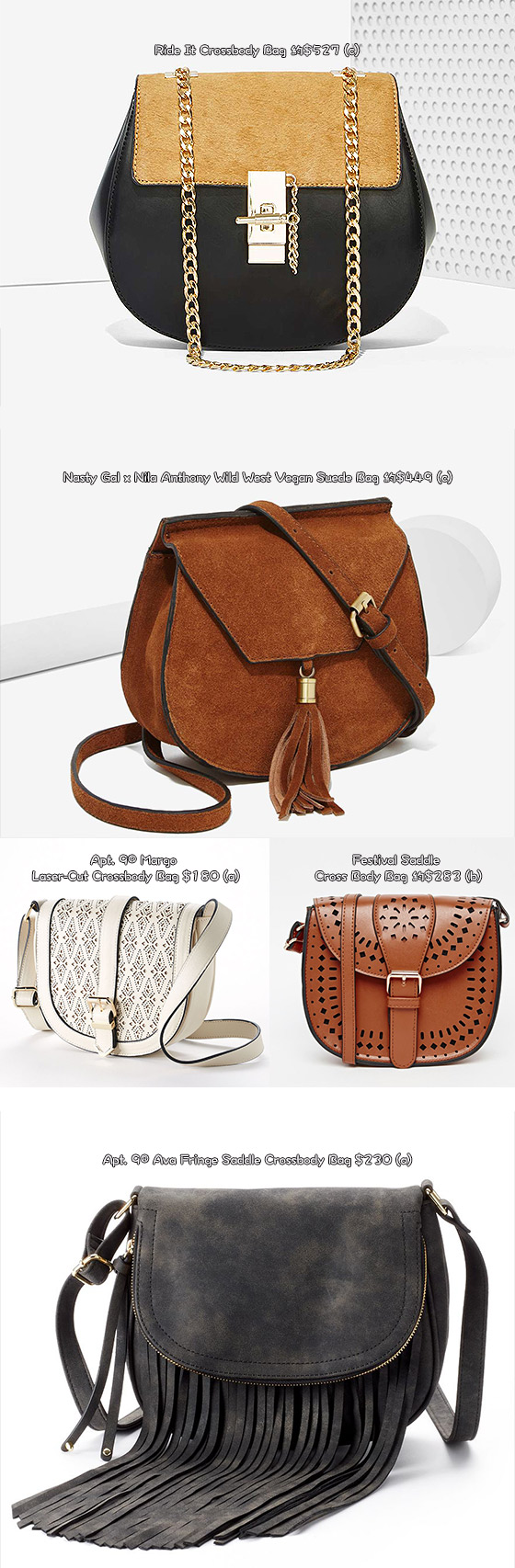 秋冬it bag－－Saddle袋