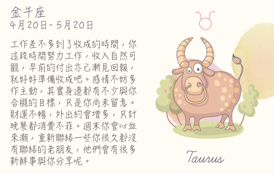 每週星座 19/10/2015 – 25/10/2015