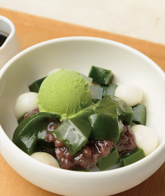 抹茶甜品元祖店　今日有得食