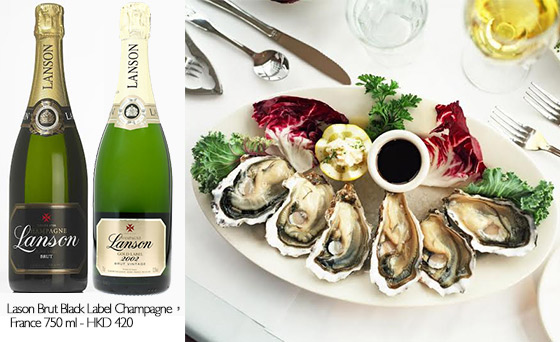 Be a lady：Oyster Lover的最配香檳