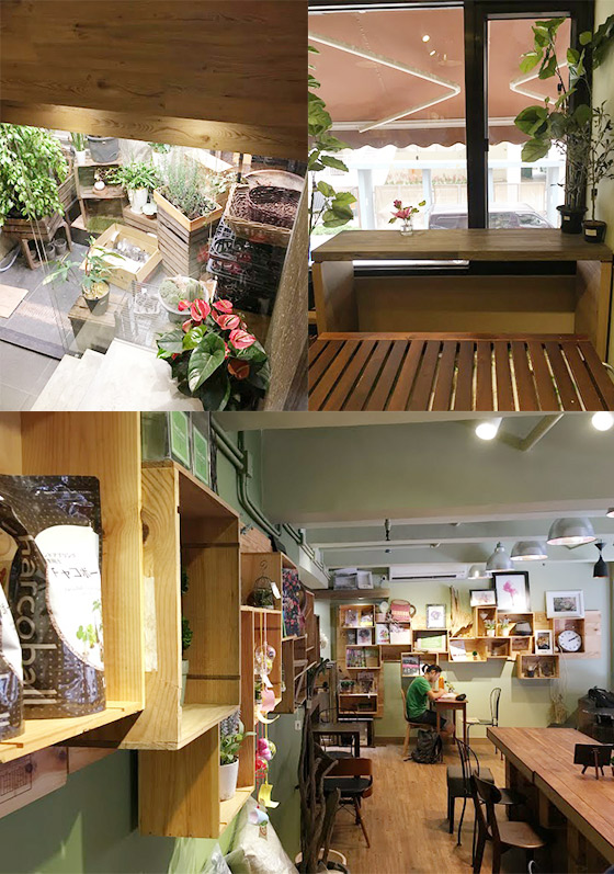 Coffeeholic：滿溢花香的Café