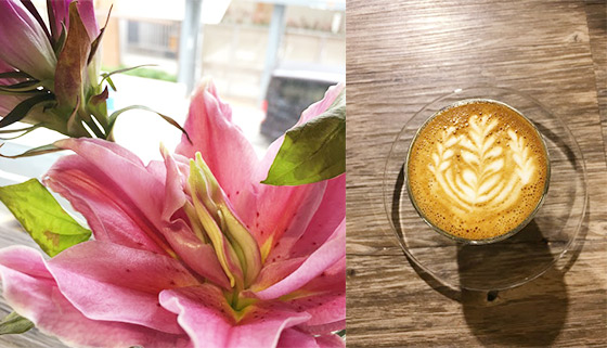 Coffeeholic：滿溢花香的Café