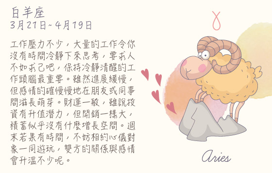 每週星座 30/11/2015 – 06/12/2015