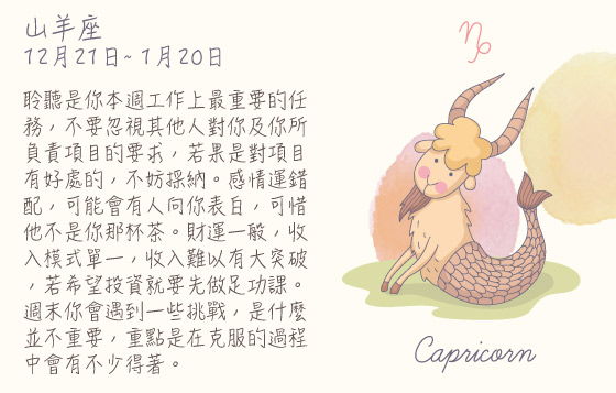 每週星座 9/11/2015 – 15/11/2015