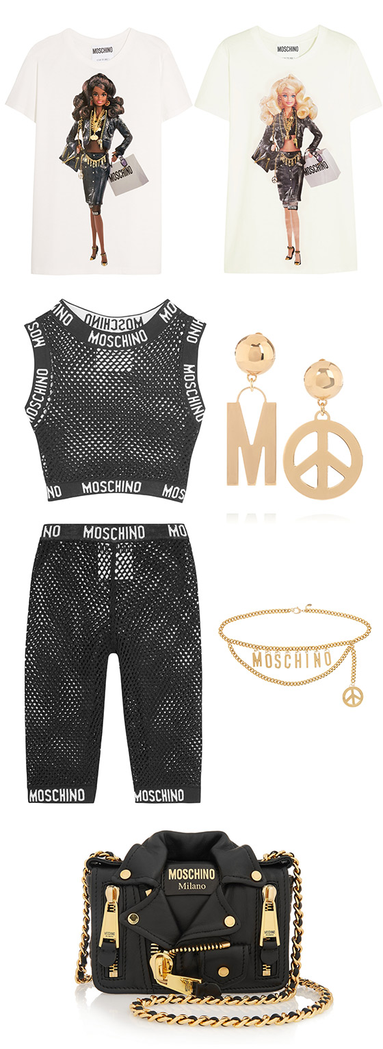「MOSCHINO Barbie」每款約$1,163;服裝配件由約$1,740至$12,360不等。 「MOSCHINO Barbie」每款約$1,163;服裝配件由約$1,740至$12,360不等。
