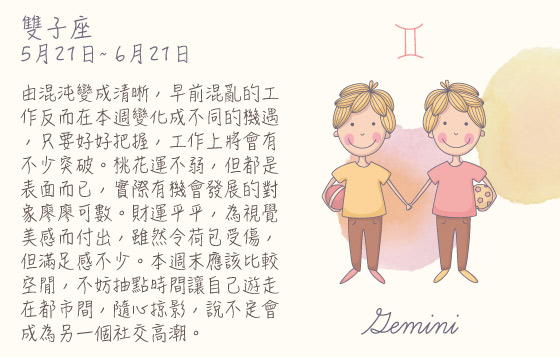 每週星座 2/11/2015 – 8/11/2015