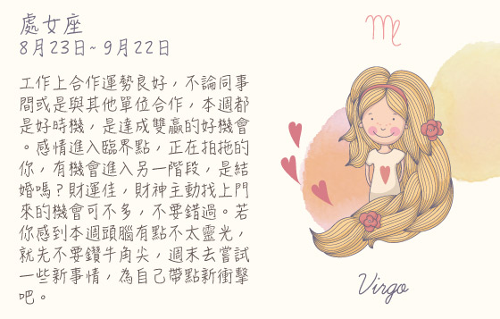 每週星座 16/11/2015 – 22/11/2015