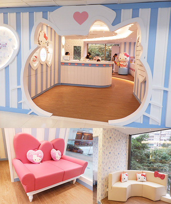 Hello Kitty陪你體檢  影相位逐個睇