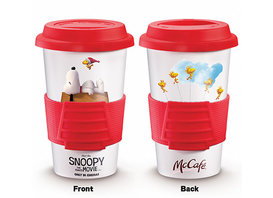 12月3日去McCafé食咗Snoopy