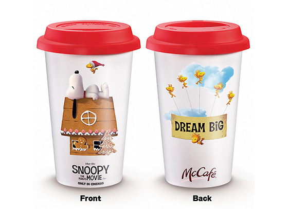 12月3日去McCafé食咗Snoopy