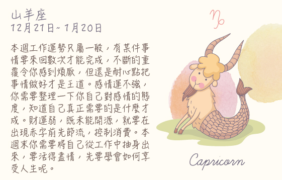 每週星座 07/12/2015 – 14/12/2015