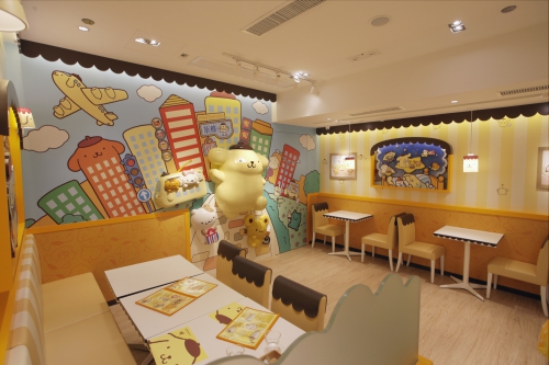 沐浴在滿滿的布甸狗中 香港首間Pompompurin Cafe