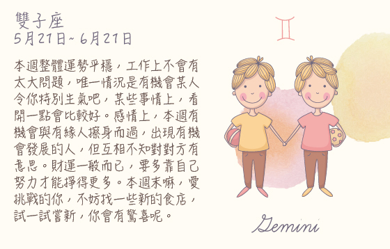 每週星座 14/12/2015 – 20/12/2015