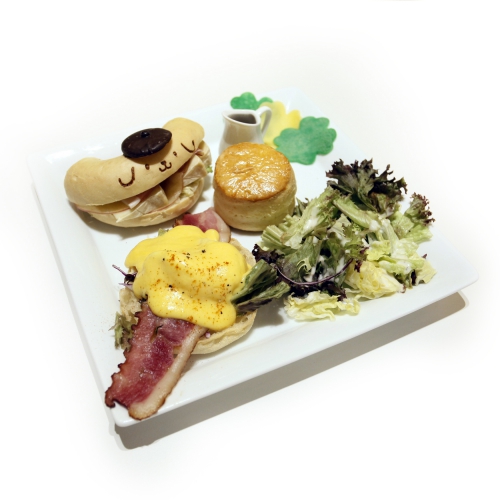 沐浴在滿滿的布甸狗中 香港首間Pompompurin Cafe
