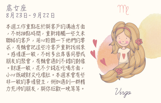 每週星座 2016.02.22 – 2016.02.28